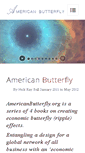 Mobile Screenshot of americanbutterfly.org